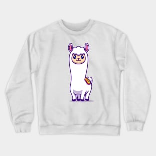 Cute Alpaca Crewneck Sweatshirt